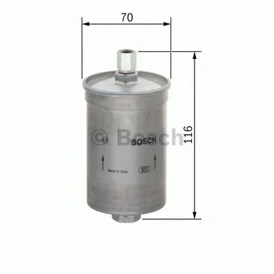Filtru combustibil KIA MAGENTIS (GD) (2001 - 2005) BOSCH 0 450 905 912 piesa NOUA