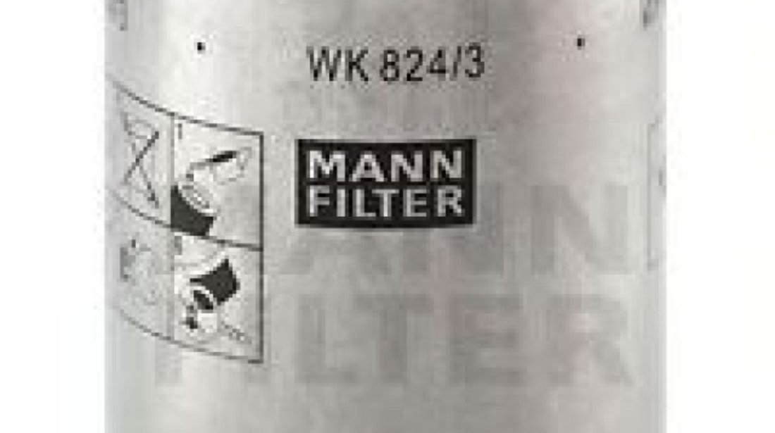 Filtru combustibil KIA MAGENTIS (MG) (2005 - 2016) MANN-FILTER WK 824/3 piesa NOUA