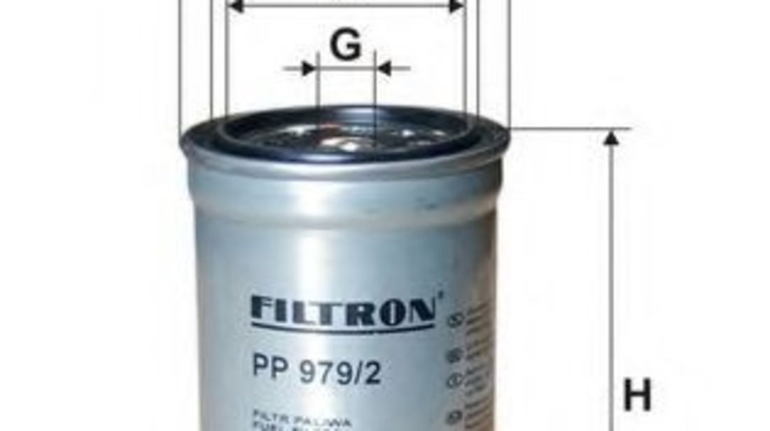 Filtru combustibil KIA PICANTO (BA) (2004 - 2011) FILTRON PP979/2 piesa NOUA
