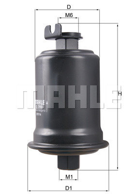 Filtru combustibil (KL209 MAHLE KNECHT) TOYOTA