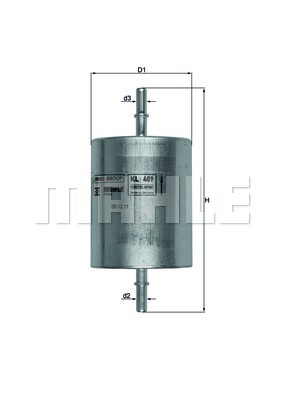 Filtru combustibil (KL409 MAHLE KNECHT) FORD