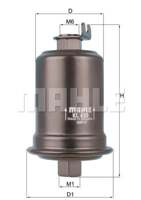 Filtru combustibil (KL435 MAHLE KNECHT) LEXUS,TOYOTA