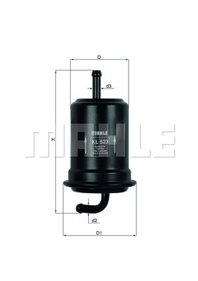 Filtru combustibil (KL523 MAHLE KNECHT) SUZUKI