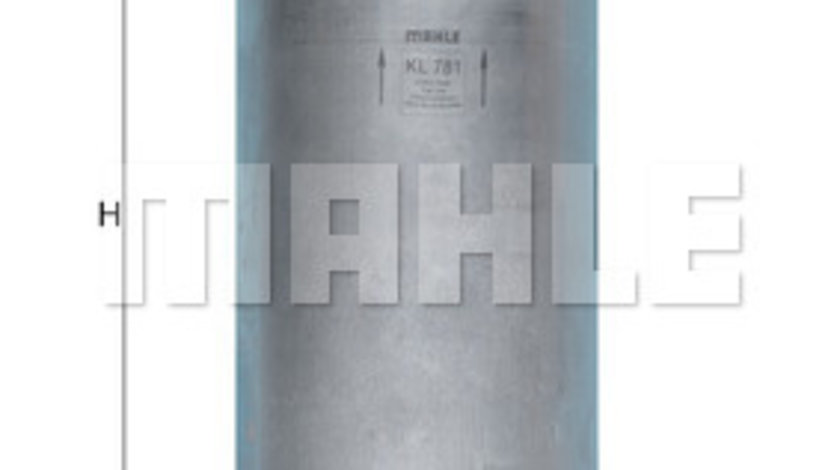 Filtru combustibil (KL781 MAHLE KNECHT) DACIA,RENAULT