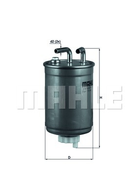 Filtru combustibil (KL99 MAHLE KNECHT) FORD,MAZDA