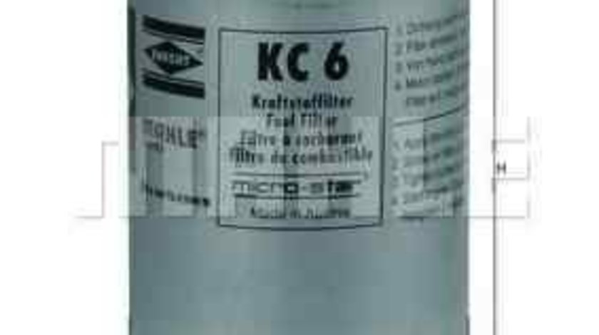 Filtru combustibil KRAMER 14-Serie KNECHT KC 6