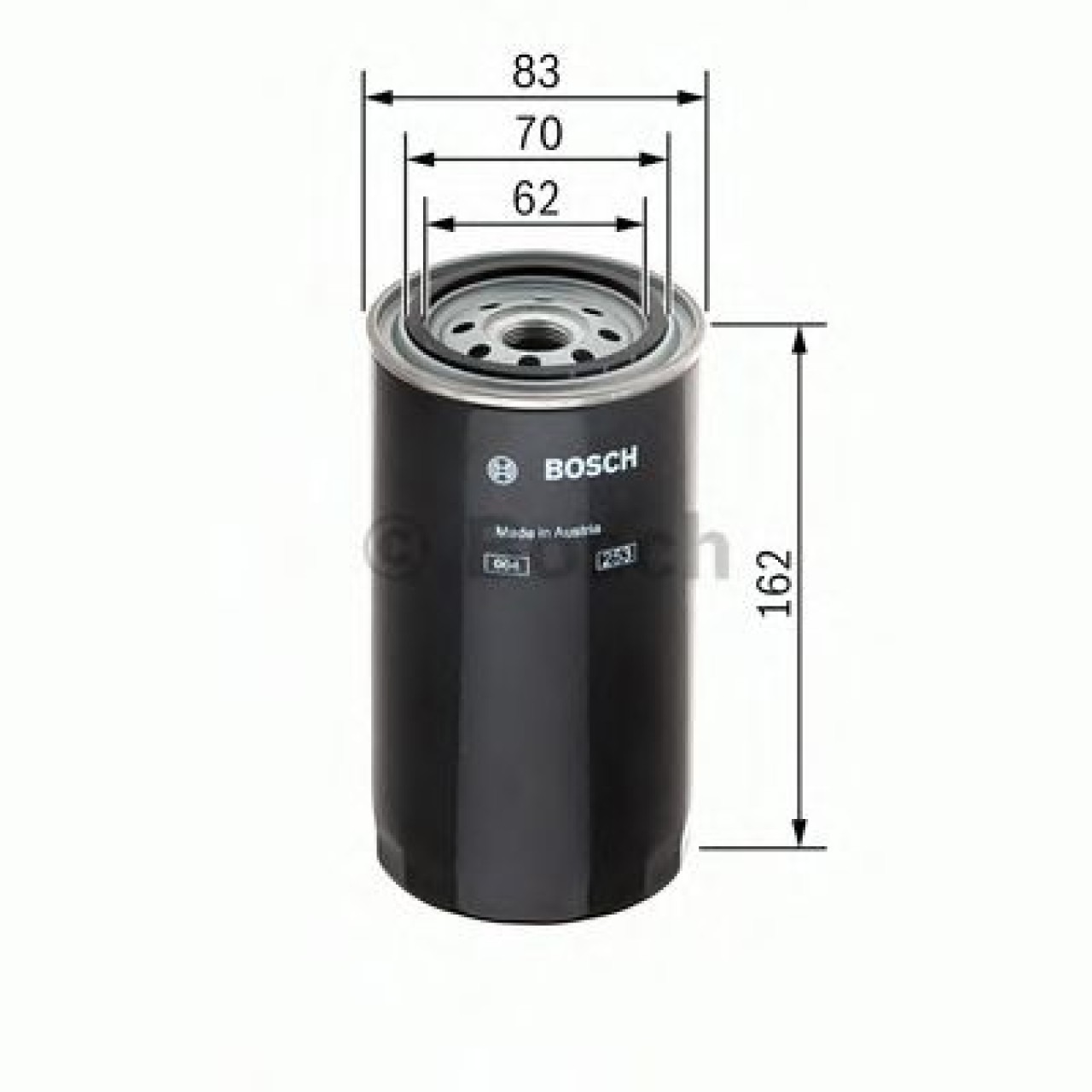 Filtru combustibil LAND ROVER FREELANDER (LN) (1998 - 2006) BOSCH F 026 402 002 piesa NOUA