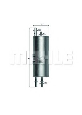 Filtru combustibil LAND ROVER RANGE ROVER III (LM) (2002 - 2012) KNECHT KL 167 piesa NOUA