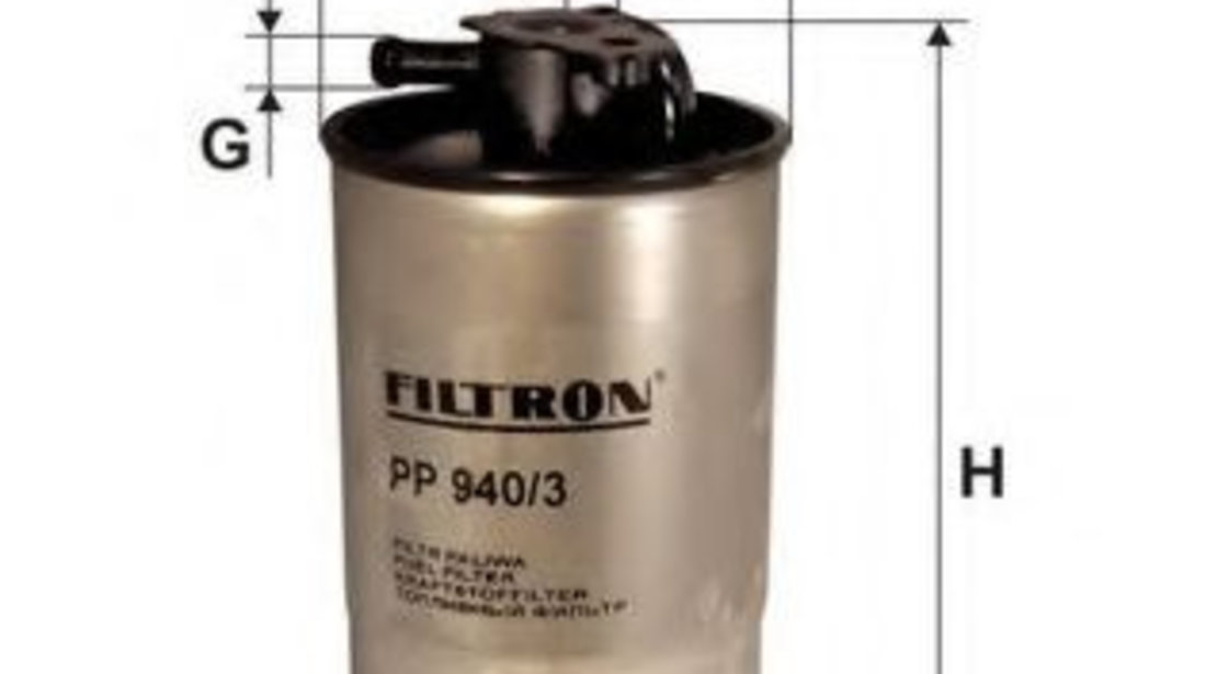 Filtru combustibil LAND ROVER RANGE ROVER III (LM) (2002 - 2012) FILTRON PP940/3 piesa NOUA