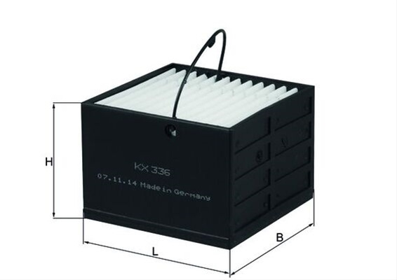 Filtru Combustibil Mahle Original Audi KX 336
