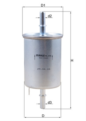 Filtru Combustibil Mahle Original Chevrolet KL 470