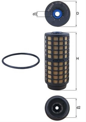 Filtru Combustibil Mahle Original Iveco 
