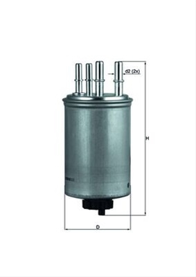 Filtru Combustibil Mahle Original Land Rover KL 506