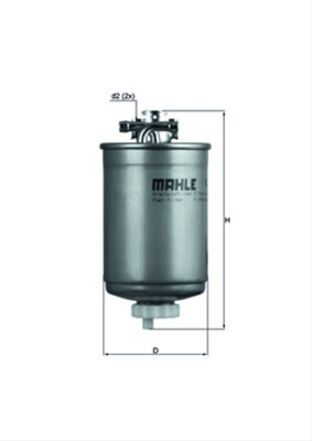 Filtru Combustibil Mahle Original Vag KL 77