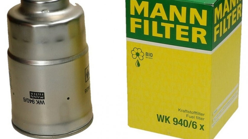 Filtru Combustibil Mann Filter Nissan Sunny 2 1986-1991 WK940/6X