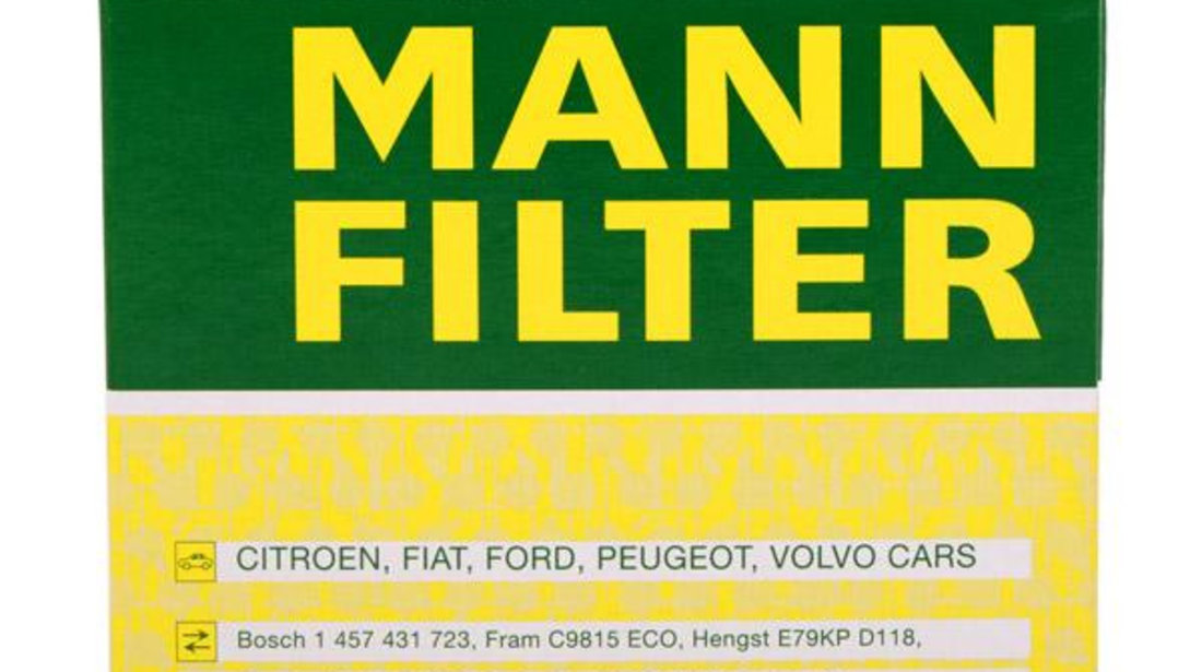 Filtru Combustibil Mann Filter Peugeot 607 2002→ PU1018X