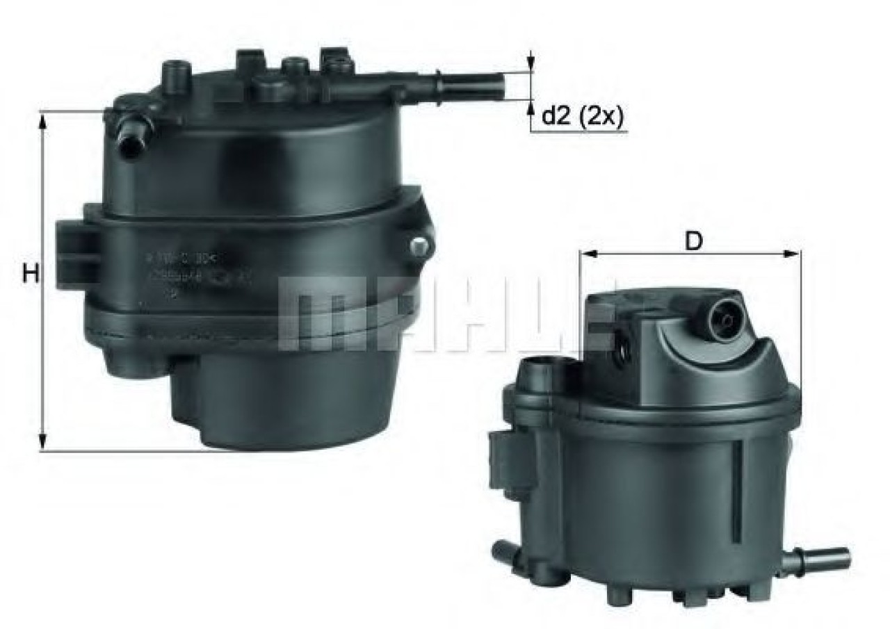 Filtru combustibil MAZDA 2 (DE) (2007 - 2015) KNECHT KL 777D piesa NOUA
