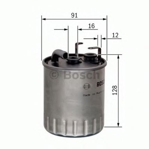 Filtru combustibil MERCEDES A-CLASS (W168) (1997 - 2004) BOSCH 0 450 905 930 piesa NOUA