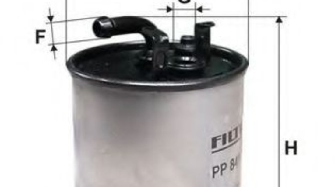 Filtru combustibil MERCEDES A-CLASS (W168) (1997 - 2004) FILTRON PP841/3 piesa NOUA