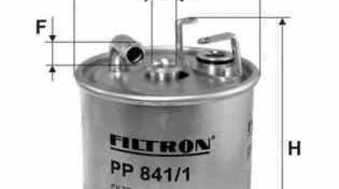 filtru combustibil MERCEDES-BENZ A-CLASS W168 FILTRON PP841/1