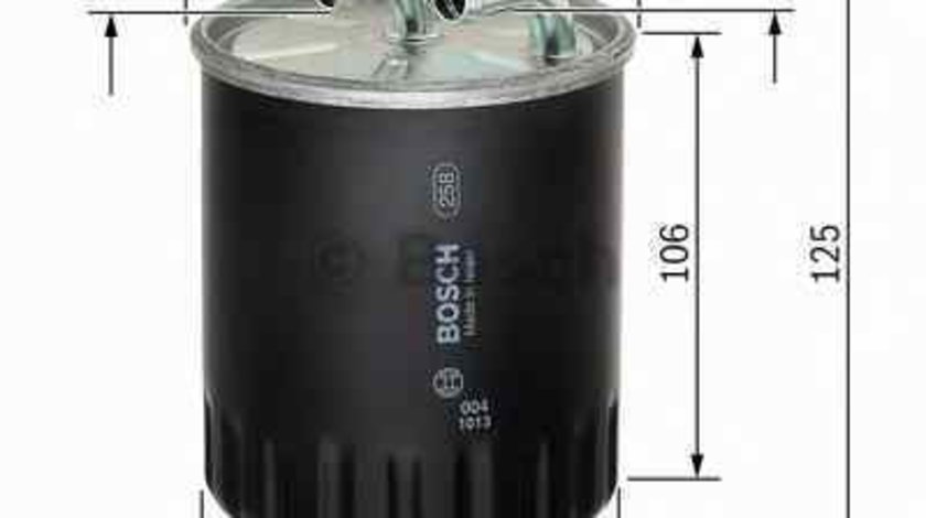 filtru combustibil MERCEDES-BENZ B-CLASS W245 BOSCH 1 457 434 437