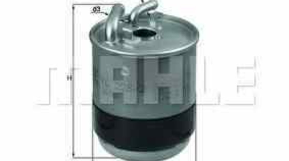 filtru combustibil MERCEDES-BENZ E-CLASS W211 KNECHT KL 228/2D