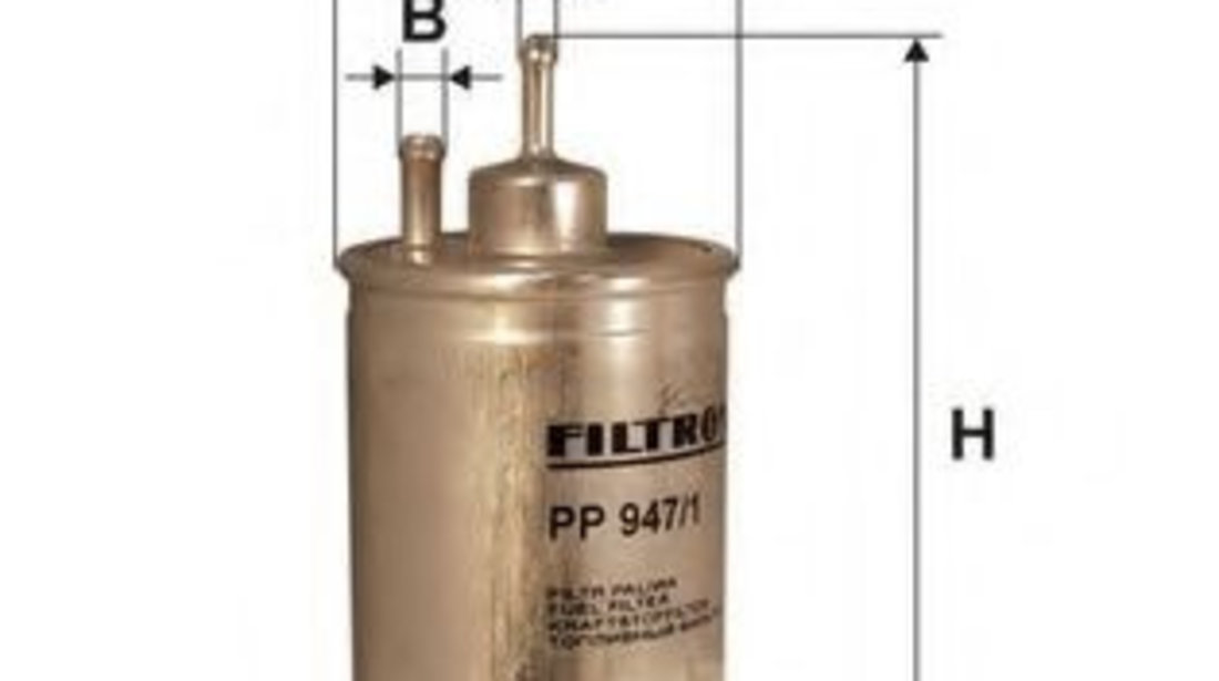 Filtru combustibil MERCEDES C-CLASS Combi (S202) (1996 - 2001) FILTRON PP947/1 piesa NOUA