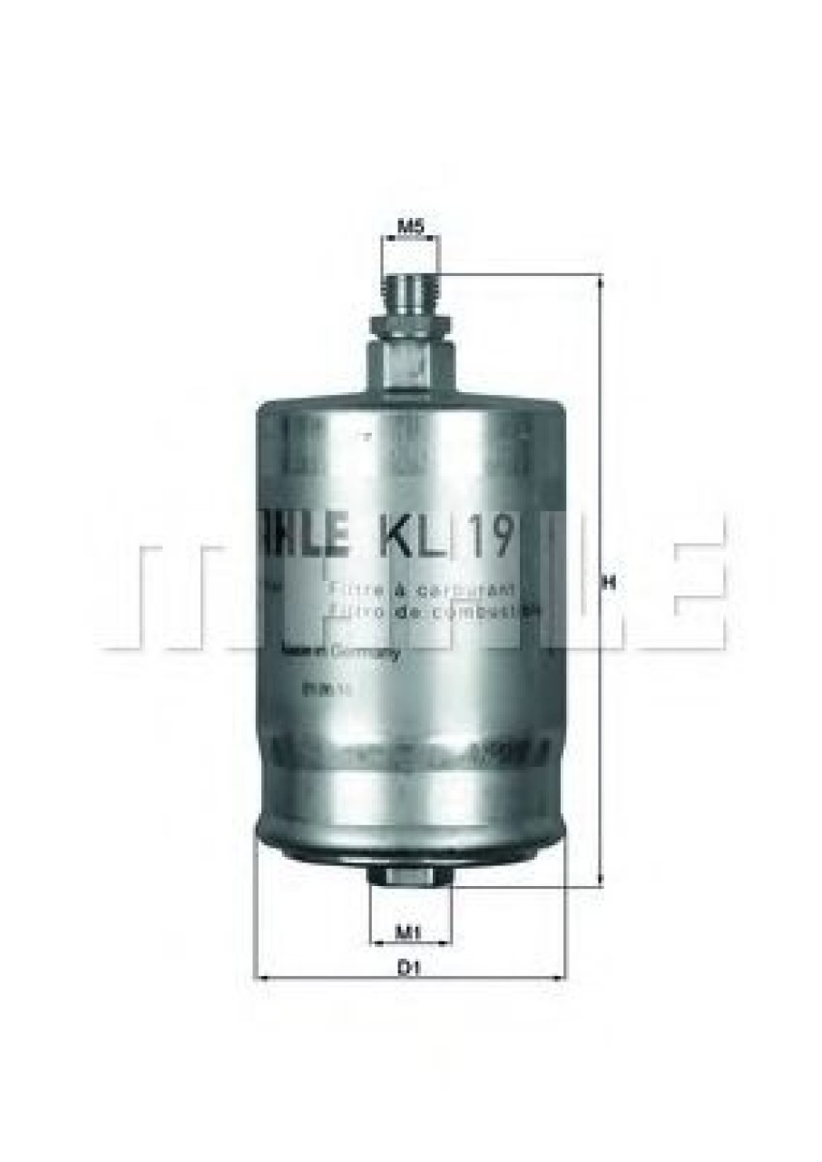 Filtru combustibil MERCEDES C-CLASS (W202) (1993 - 2000) KNECHT KL 19 piesa NOUA