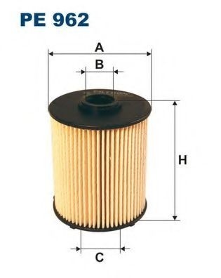Filtru combustibil MERCEDES C-CLASS (W202) (1993 - 2000) FILTRON PE962 piesa NOUA