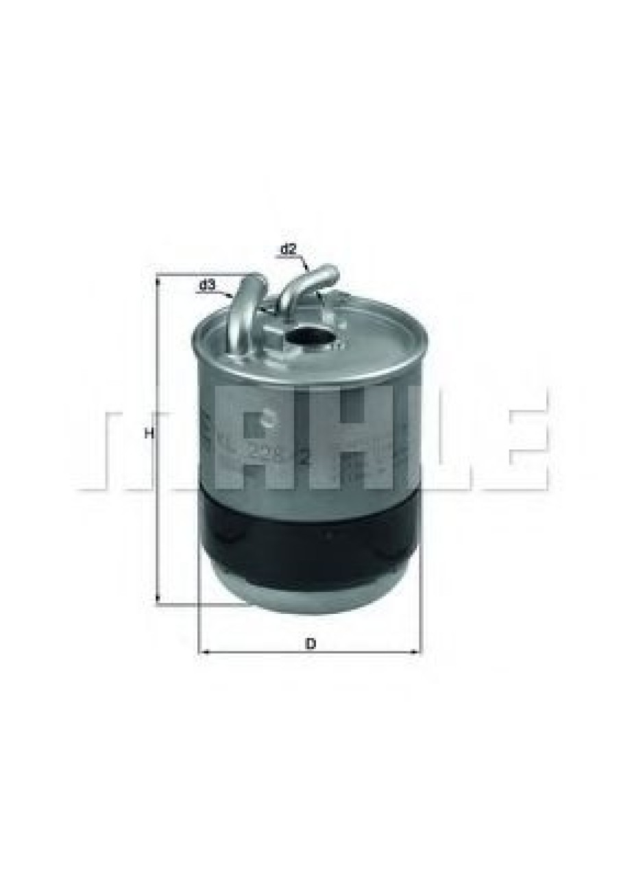 Filtru combustibil MERCEDES C-CLASS (W203) (2000 - 2007) KNECHT KL 228/2D piesa NOUA
