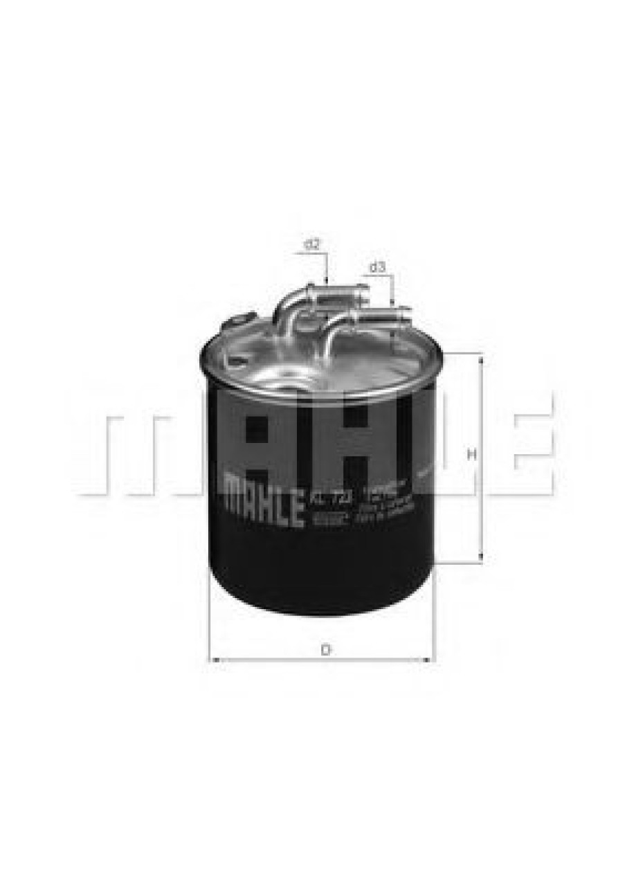 Filtru combustibil MERCEDES C-CLASS (W204) (2007 - 2014) KNECHT KL 723D piesa NOUA