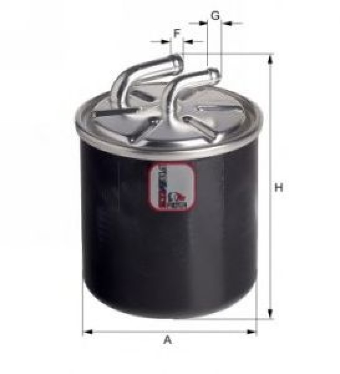 Filtru combustibil MERCEDES C-CLASS (W204) (2007 - 2014) SOFIMA S 2320 NR piesa NOUA