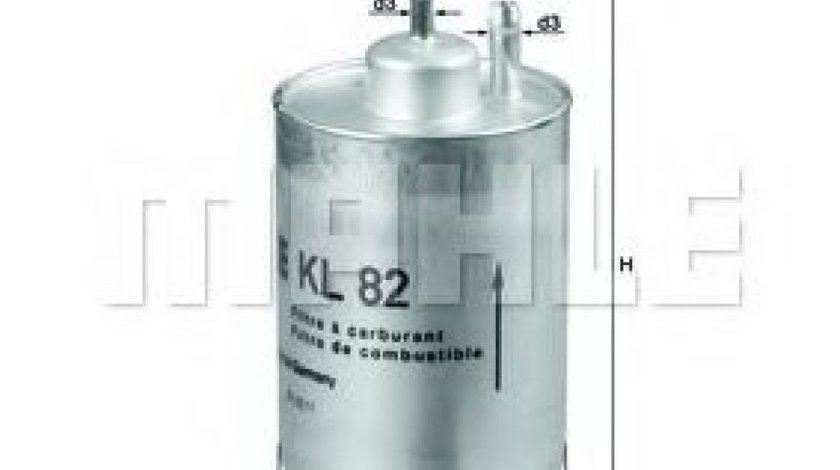 Filtru combustibil MERCEDES CLK (C208) (1997 - 2002) KNECHT KL 82 piesa NOUA