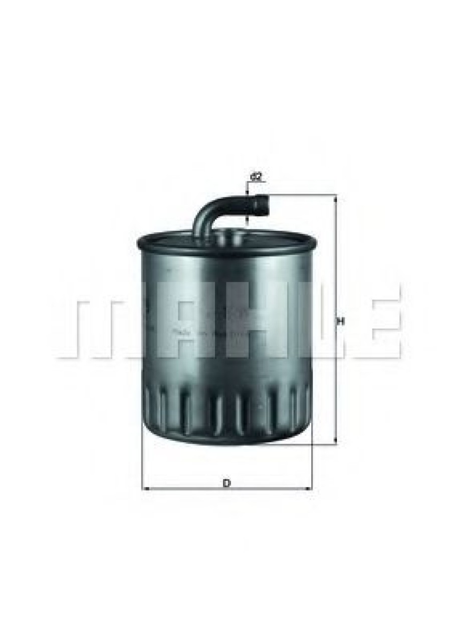 Filtru combustibil MERCEDES CLK (C209) (2002 - 2009) MAHLE ORIGINAL KL 179 piesa NOUA