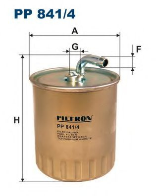 Filtru combustibil MERCEDES CLK (C209) (2002 - 2009) FILTRON PP841/4 piesa NOUA