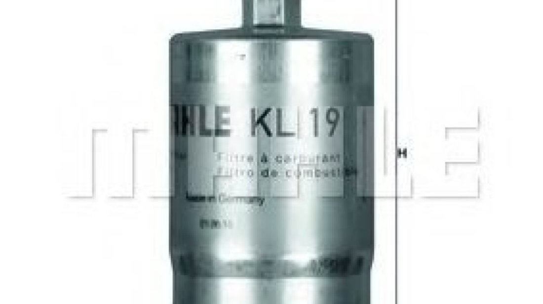 Filtru combustibil MERCEDES E-CLASS (W124) (1993 - 1995) MAHLE ORIGINAL KL 19 piesa NOUA