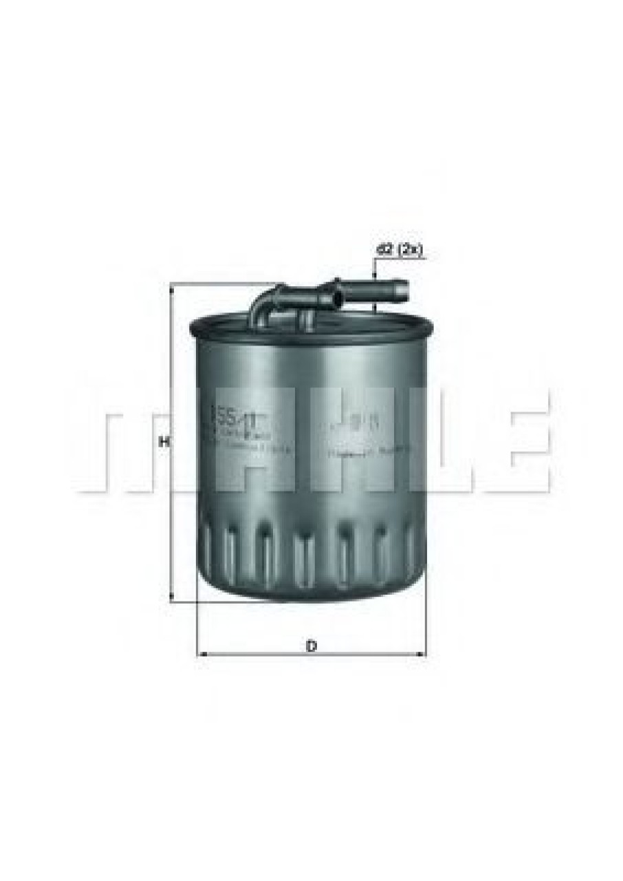 Filtru combustibil MERCEDES E-CLASS (W211) (2002 - 2009) MAHLE ORIGINAL KL 155/1 piesa NOUA
