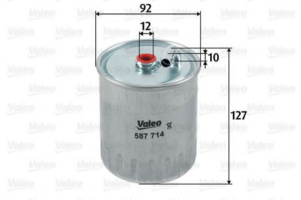 Filtru combustibil MERCEDES M-CLASS (W163) (1998 - 2005) VALEO 587714 piesa NOUA