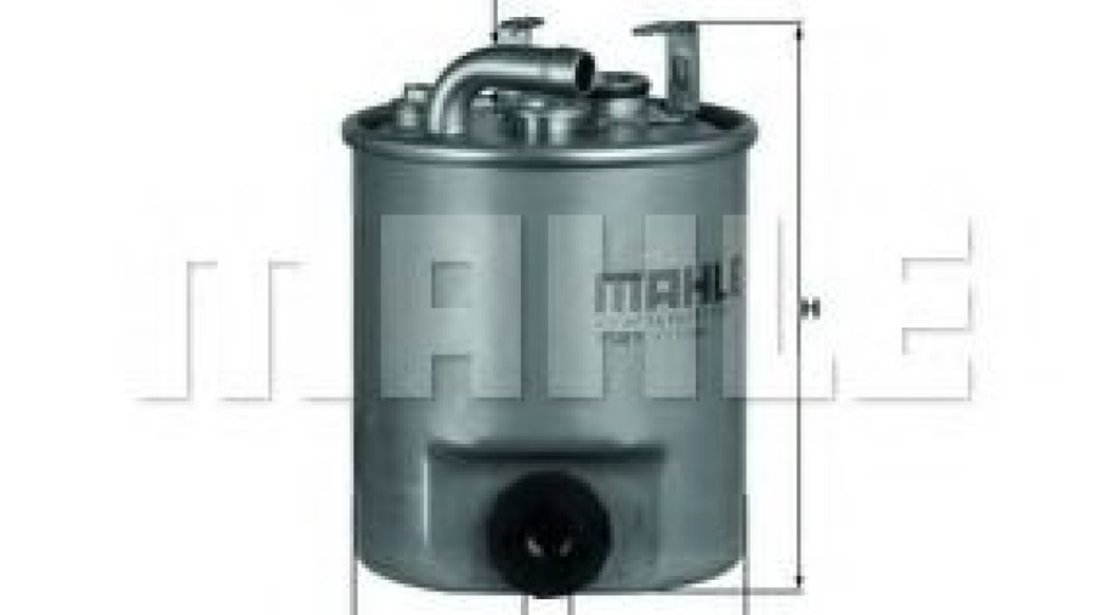 Filtru combustibil MERCEDES SPRINTER 2-t platou / sasiu (901, 902) (1995 - 2006) MAHLE ORIGINAL KL 195 piesa NOUA
