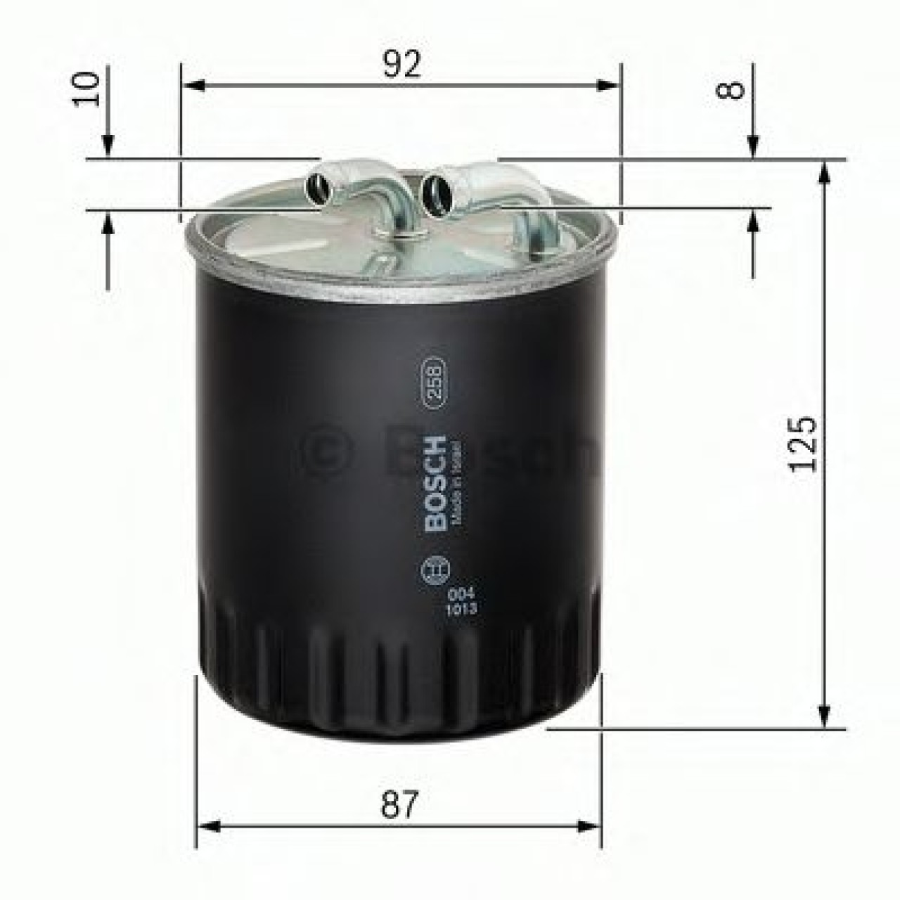 Filtru combustibil MERCEDES SPRINTER 3,5-t bus (906) (2006 - 2016) BOSCH F 026 402 065 piesa NOUA