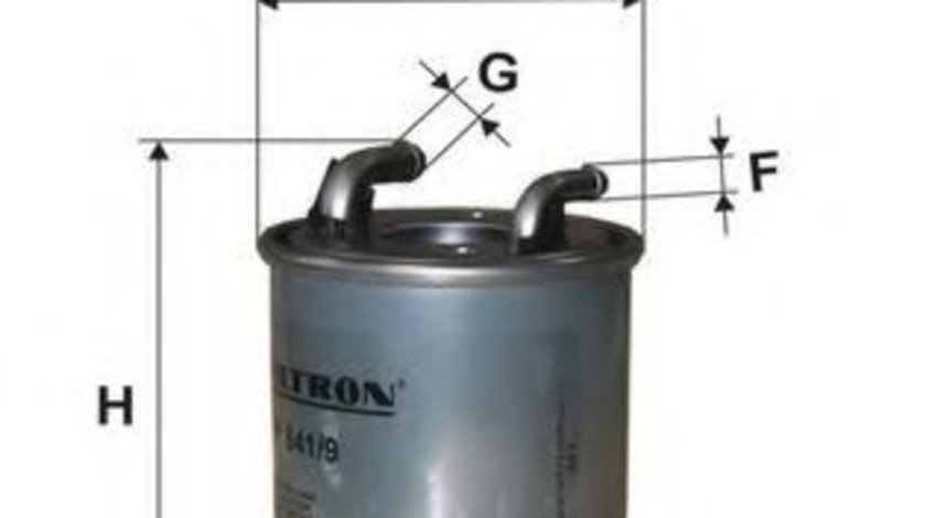 Filtru combustibil MERCEDES SPRINTER 4,6-t caroserie (906) (2006 - 2016) FILTRON PP841/9 piesa NOUA