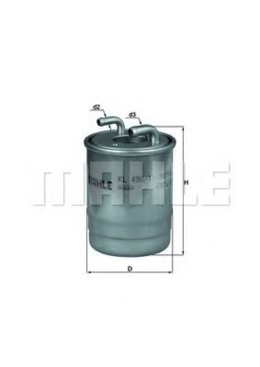 Filtru combustibil MERCEDES SPRINTER 5-t caroserie (906) (2006 - 2016) KNECHT KL 490/1D piesa NOUA