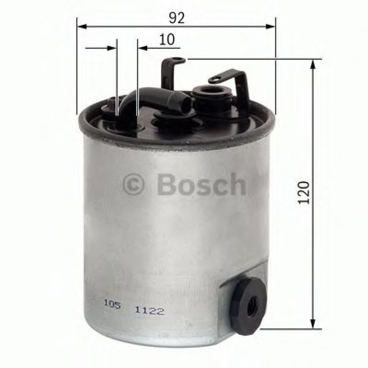 Filtru combustibil MERCEDES V-CLASS (638/2) (1996 - 2003) BOSCH F 026 402 044 piesa NOUA