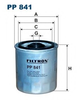 Filtru combustibil MERCEDES V-CLASS (638/2) (1996 - 2003) FILTRON PP841 piesa NOUA