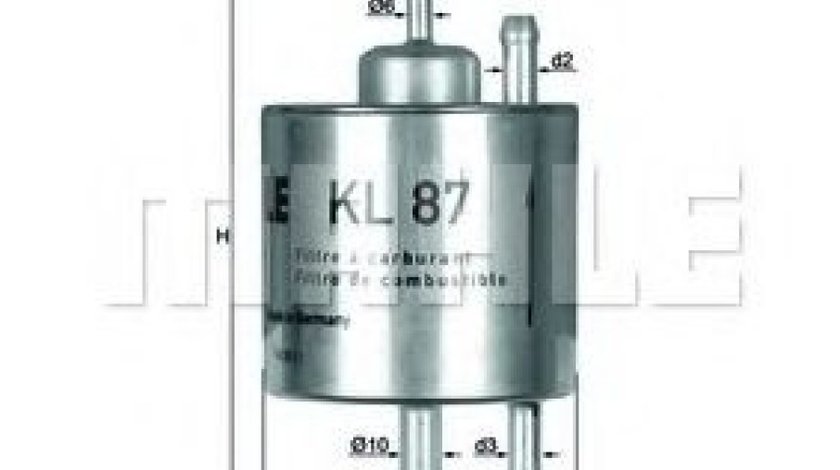 Filtru combustibil MERCEDES VANEO (414) (2002 - 2005) KNECHT KL 87 piesa NOUA