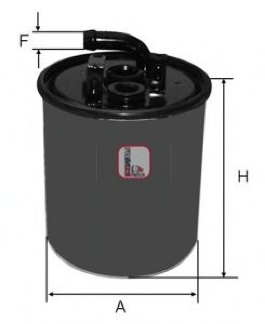 Filtru combustibil MERCEDES VANEO (414) (2002 - 2005) SOFIMA S 4416 NR piesa NOUA