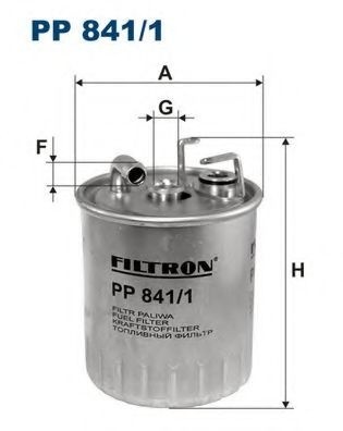 Filtru combustibil MERCEDES VANEO (414) (2002 - 2005) FILTRON PP841/1 piesa NOUA