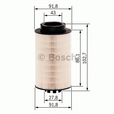 Filtru combustibil MERCEDES VARIO bus (1996 - 2016) BOSCH 1 457 431 707 piesa NOUA