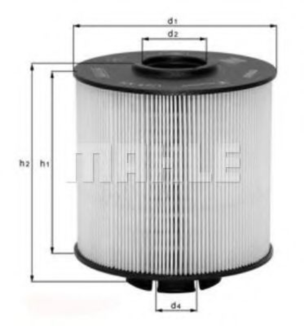 Filtru combustibil MERCEDES VARIO platou / sasiu (1996 - 2016) MAHLE ORIGINAL KX 67/2D piesa NOUA