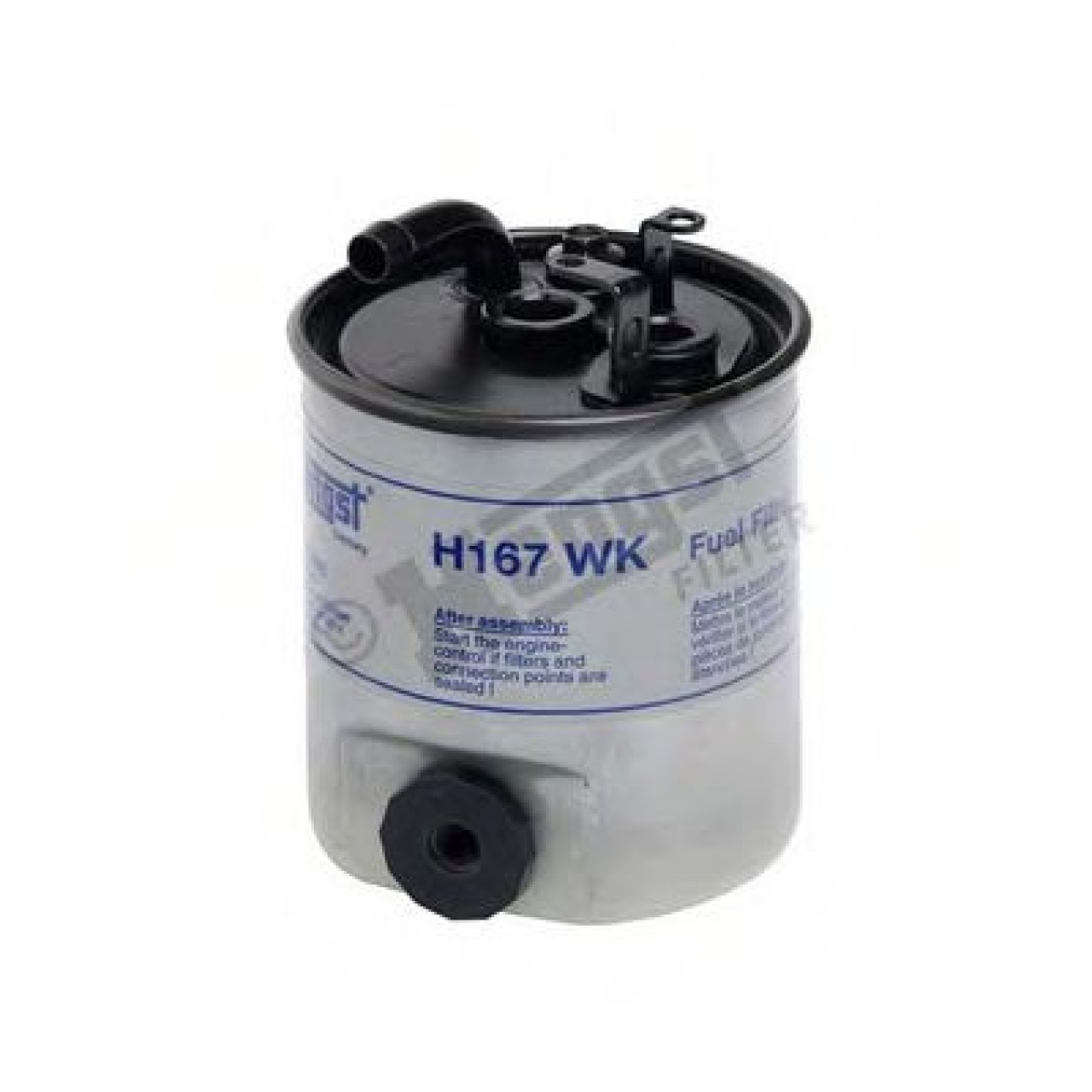 Filtru combustibil MERCEDES VITO bus (638) (1996 - 2003) HENGST FILTER H167WK piesa NOUA